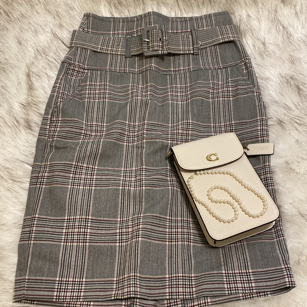 Plaid Rampage skirt